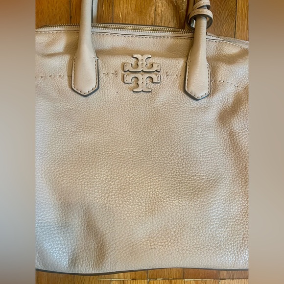 Tory Burch McGraw Slouchy Leather Satchel - Picture 4 of 9